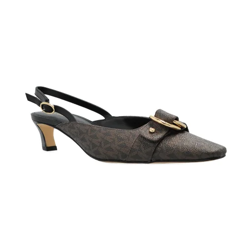 Jaden Slingback Kitten-Heel Pumps