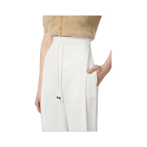 Elisabetta Franchi Lightweight Crpe Trousers