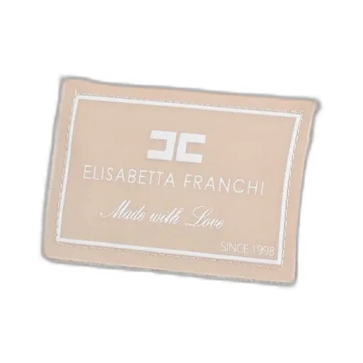 Elisabetta Franchi Logo-Patch High-Neck Jumper