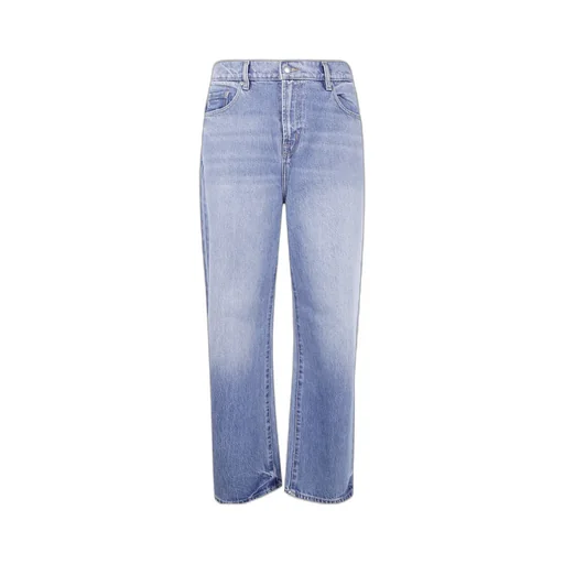 Denim Trousers With Belt Loops