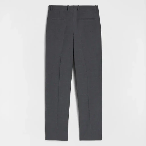 Wool Poplin Trousers