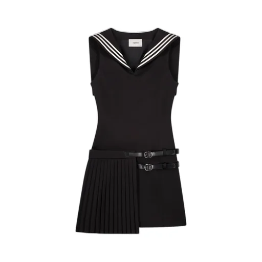 Coperni Pleated Uniform Dress