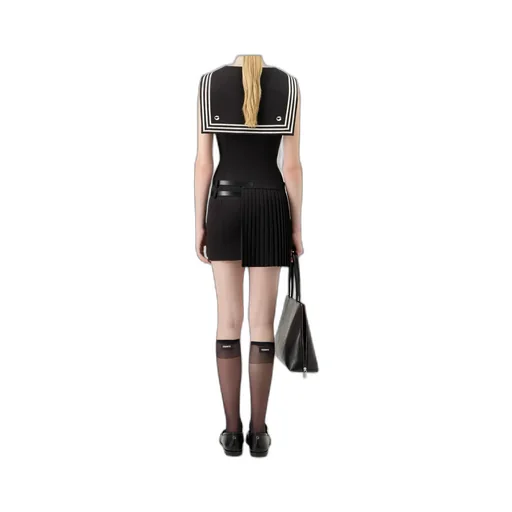 Coperni Pleated Uniform Dress