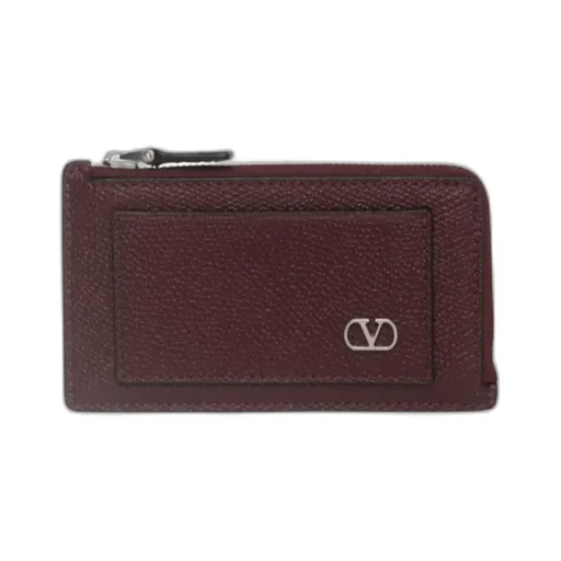 Valentino Vlogo Signature Zip-Around Cardholder