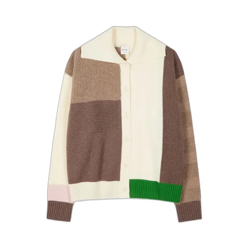 Paul Smith Colourblock Buttoned Cardigan
