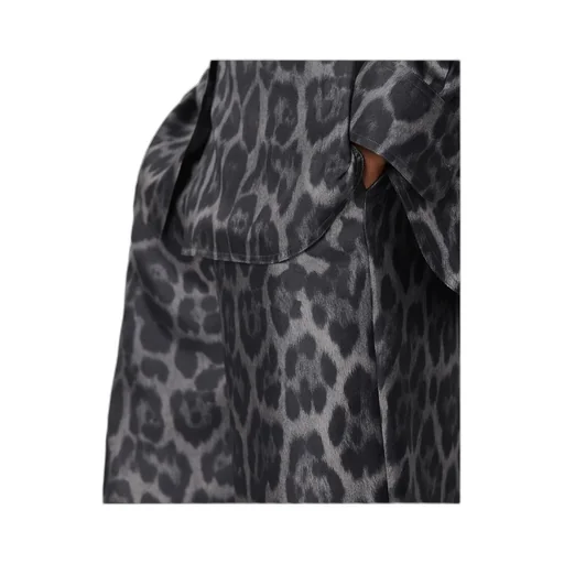 Stella Mccartney Oversized Drawstring Leopard Printed Trousers