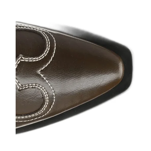 Ganni Embroidered Ankle Boots