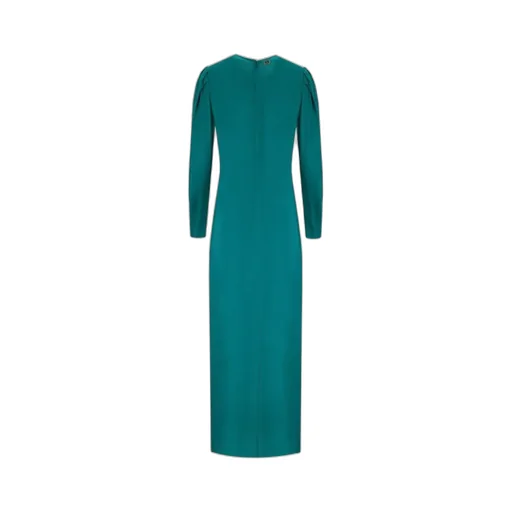 Twinset Asymmetric Draped Long Dress