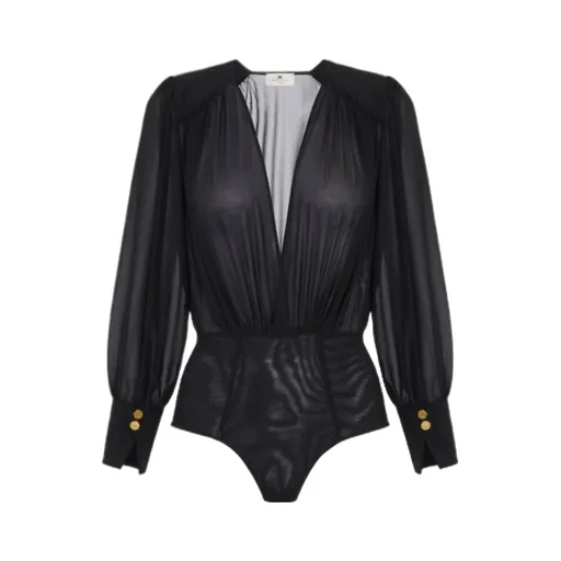 Elisabetta Franchi V-Neck Bodysuit