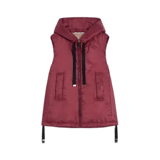 Max Mara The Cube Greengo Zip-Up Hooded Gilet
