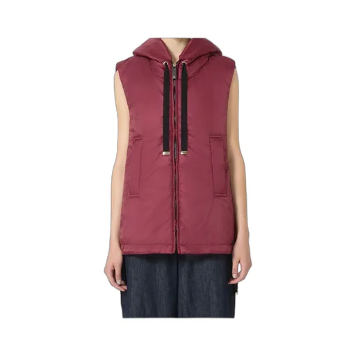 Max Mara The Cube Greengo Zip-Up Hooded Gilet