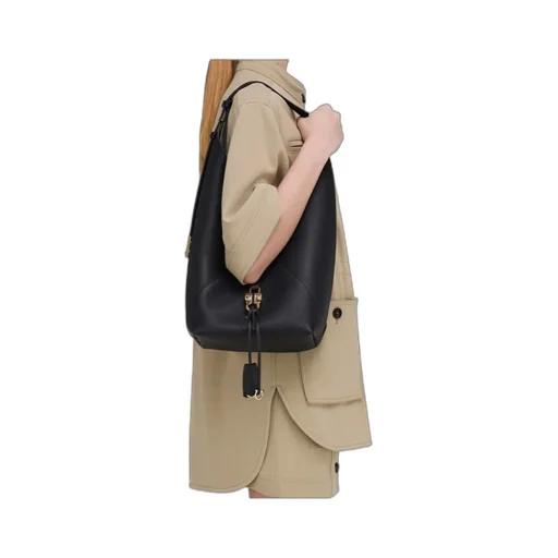 Ferragamo V-Shaped Hobo Bag