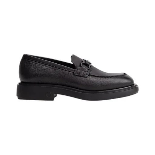 Gancini Buckled Loafers