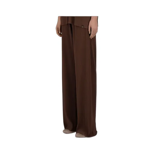 Herno Elasticated Waistband Wide-Leg Trousers