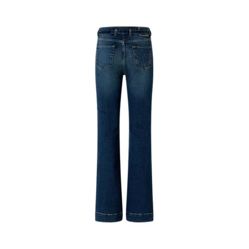 Pinko Logo Belted Jeans