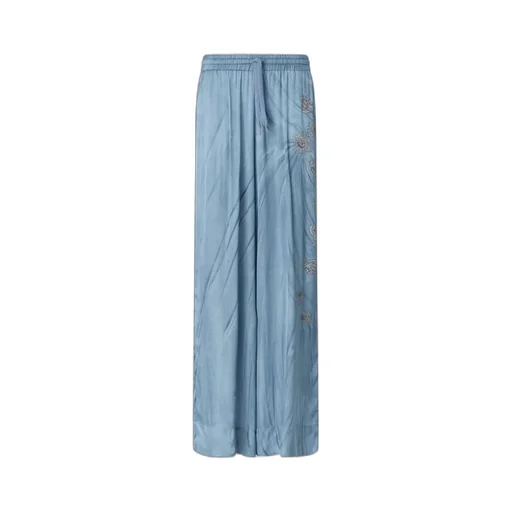 Pinko Rikky Embellished Wide-Leg Jeans