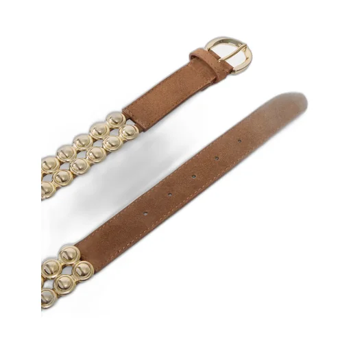 Pinko Love Stud Embellished Belt