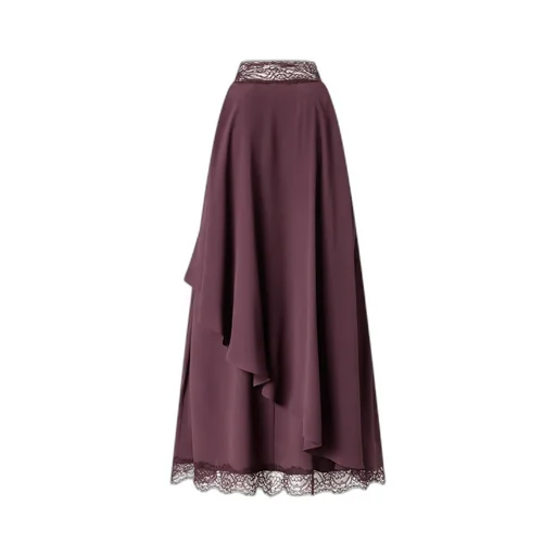 Lace-Detailed Mini Dress