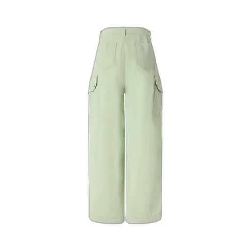 Wide-Leg Cargo Pants