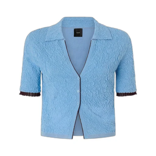 Short-Sleeved Knitted Cardigan
