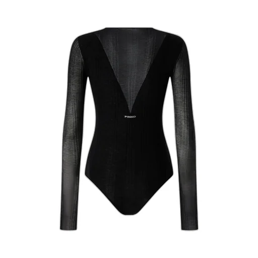 V-Neck Long-Sleeve Bodysuit