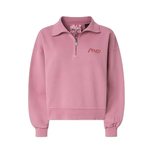 Hal-Zip Collared Sweatshirt
