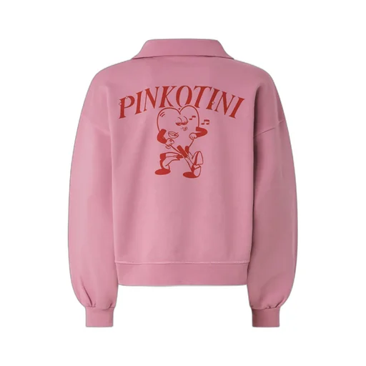 Hal-Zip Collared Sweatshirt