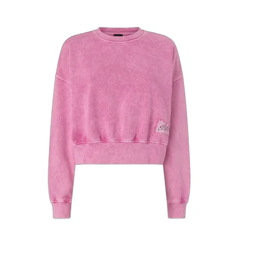 Pinko Lavacourt Cropped Logo Sweatshirt