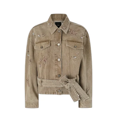 Long-Sleeved Denim Jacket