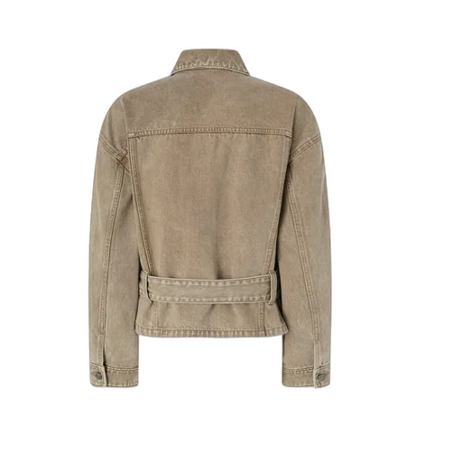 Long-Sleeved Denim Jacket
