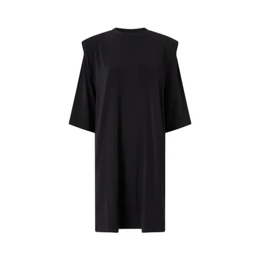 Padded Midi T-Shirt Dress