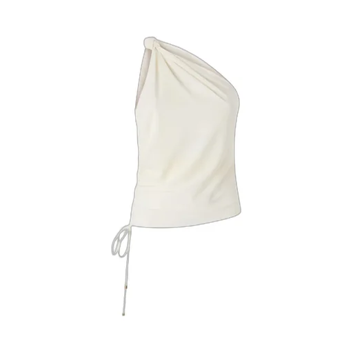One-Shoulder Ruched Top