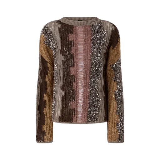 Sequin Striped Sweater
