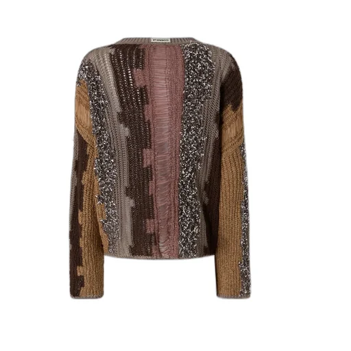 Sequin Striped Sweater