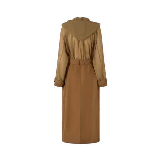 Hooded Belted Coat