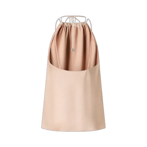 Pinko Gathered-Neckline Adjustable Strap Blouse