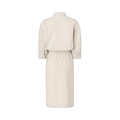 Tie-Waist Shirt Dress