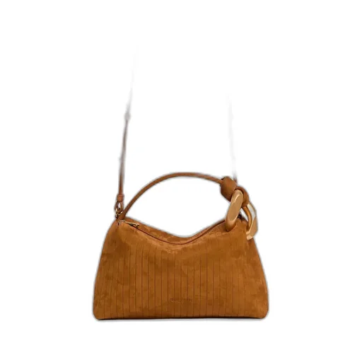 Jwa Corner Suede Tote Bag