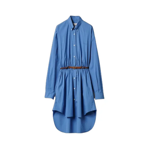 Miu Miu Periwinkle Poplin Dress