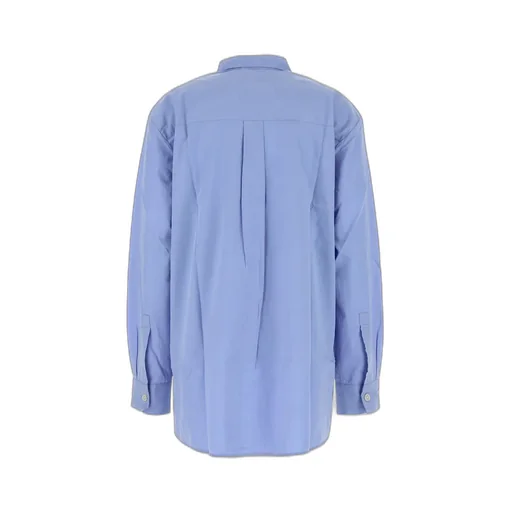 Tekla Poplin Oversized Pyjama Shirt