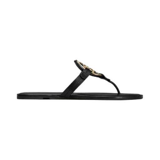 Tory Burch Miller Logo Plaque Sandals