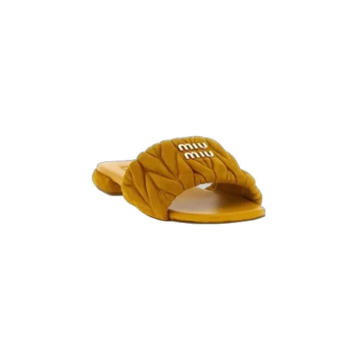 Miu Miu Open-Toe Slip-On Sandals