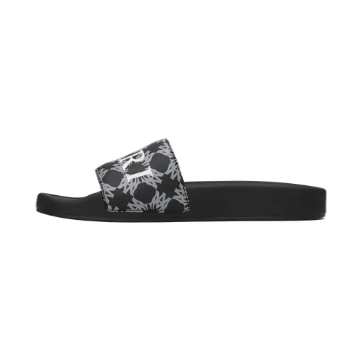Amiri Logo-Plaque Slip-On Slides