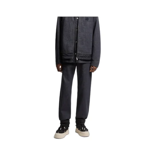 Moncler Logo-Patch Jeans