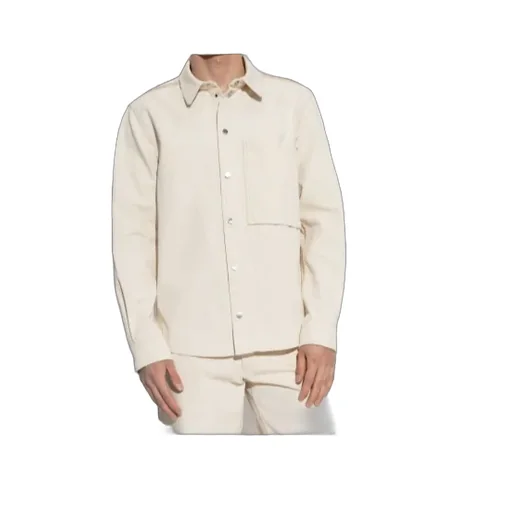 Moncler Long-Sleeved Button-Up Shirt