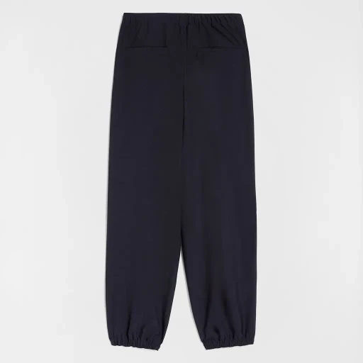Wool Poplin Trousers