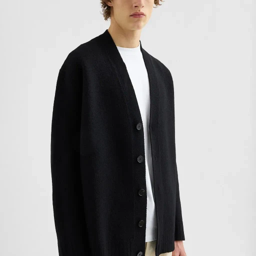 Wool V-Neck Cardigan