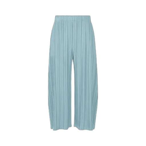 Pleated Wide-Leg Trousers