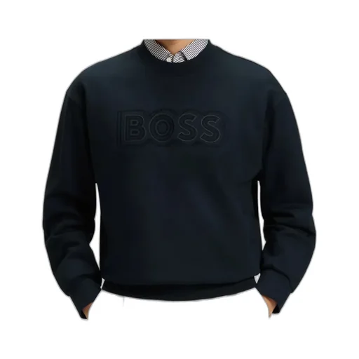 Boss Hugo Boss Logo Detailed Crewneck Sweatshirt