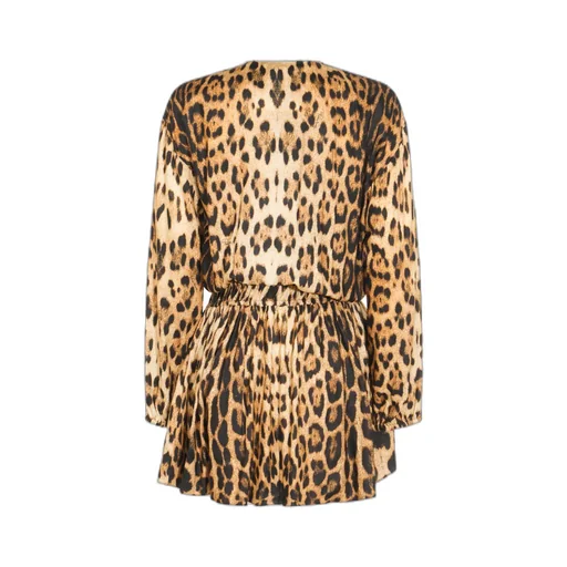Roberto Cavalli Print Short Dress